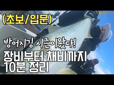 방어·부시리 지깅 완벽 가이드 ① – 기초·장비 (2026.05.11)
